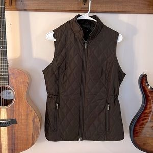 🤎 Brown quilted vest. 🤎